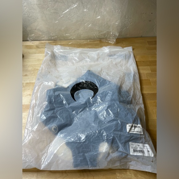 Marine Serre Women's Cropped Sweatshirt Black 99 Size XS - Picture 13 of 15